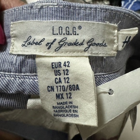 L.O.G.G - Label of Graded Goods - light Blue Shorts - NWT, size 12 - Picture 5 of 5